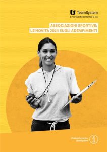 Associazioni sportive: le novità 2024 sugli adempimenti