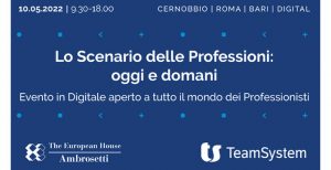 “Lo Scenario delle Professioni: oggi e domani”, l’evento dell’anno per Commercialisti e Consulenti del Lavoro