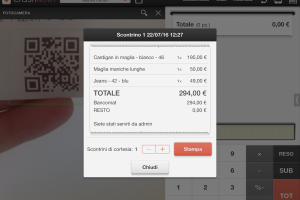 Scontrino di cortesia? Et Voilà!