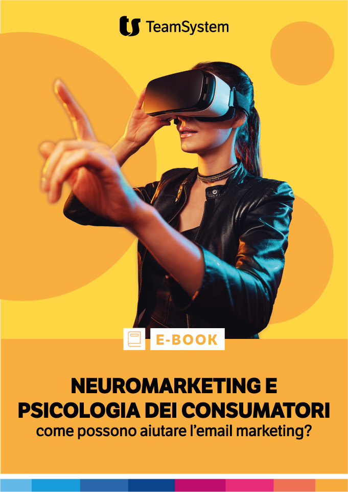 Copertina eBook sul neuromarketing applicato all’email marketing: tecniche, bias cognitivi e strategie per aumentare apertura e conversioni