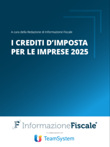 I crediti d’imposta per le imprese 2025
