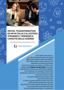 Digital transformation e HR in Italia e all’estero