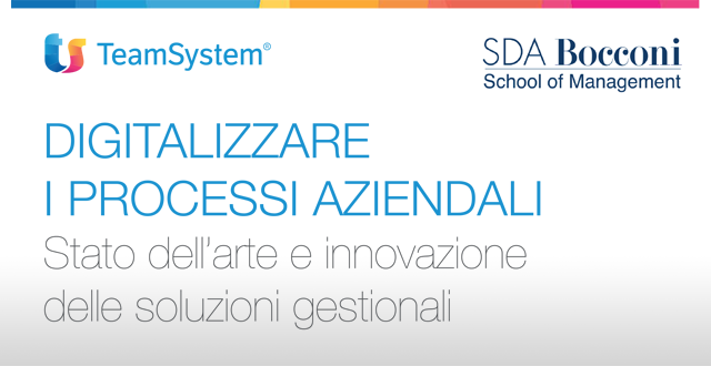 Ricerca SDA Bocconi per TeamSystem