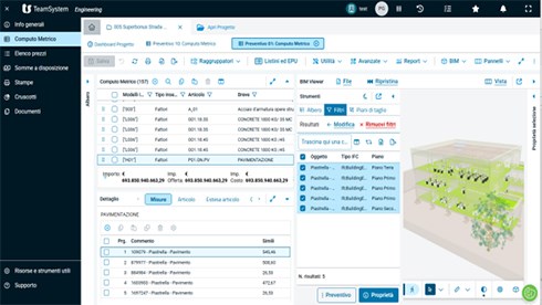QTO: computazione BIM
