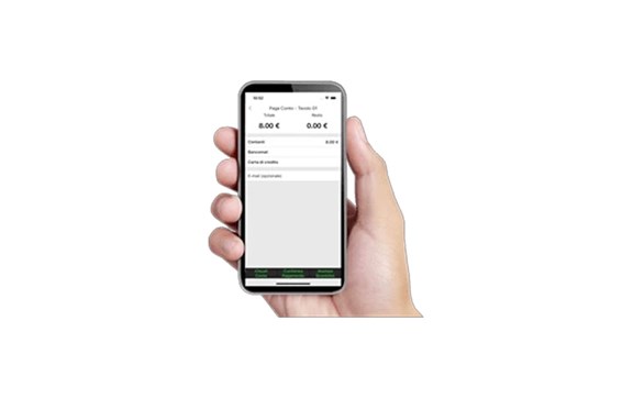 Conto chiuso da Comandi App