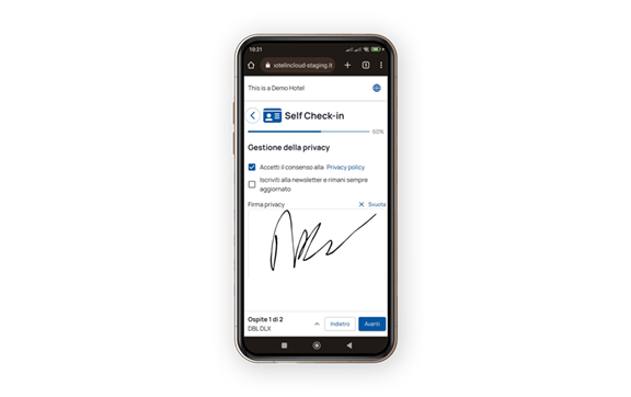 Check-in sempre più veloci e sicuri