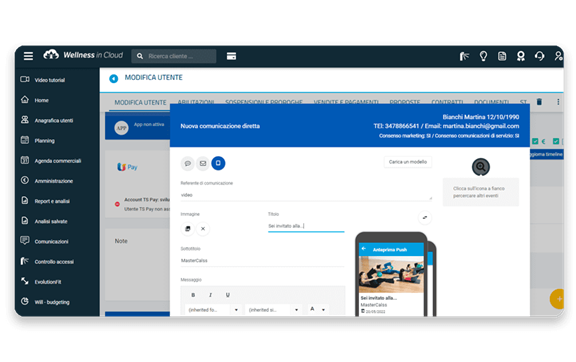 Comunicazione e CRM integrati
