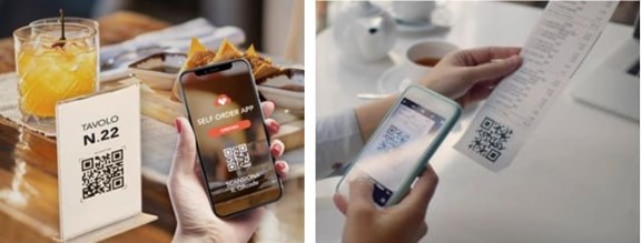 Pagamento al tavolo con QrCode