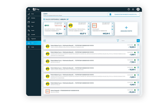 Accesso ai conti