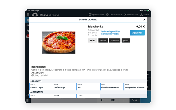 Creazione facile del catalogo