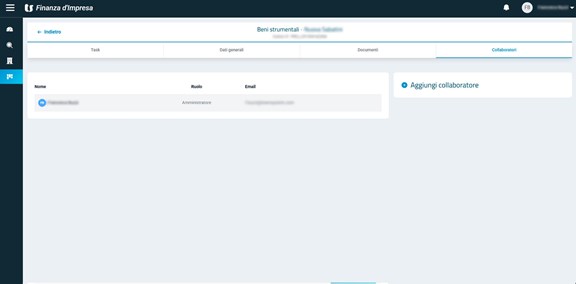 Sezione Progetti - Collaboratori