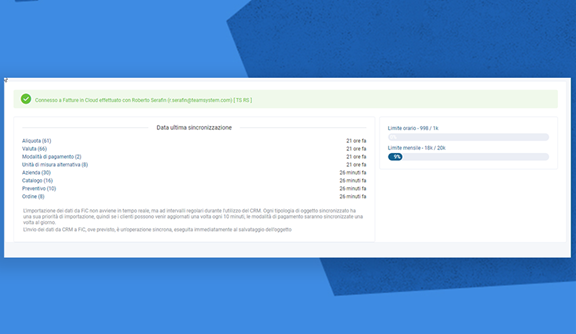 Tutti i dati a portata di mano