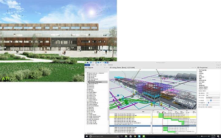 ATIproject ha scelto SYNCHRO PRO, programma di construction project management 4D distribuito da TeamSystem Construction, per la gestione di questa importante commessa in Danimarca.