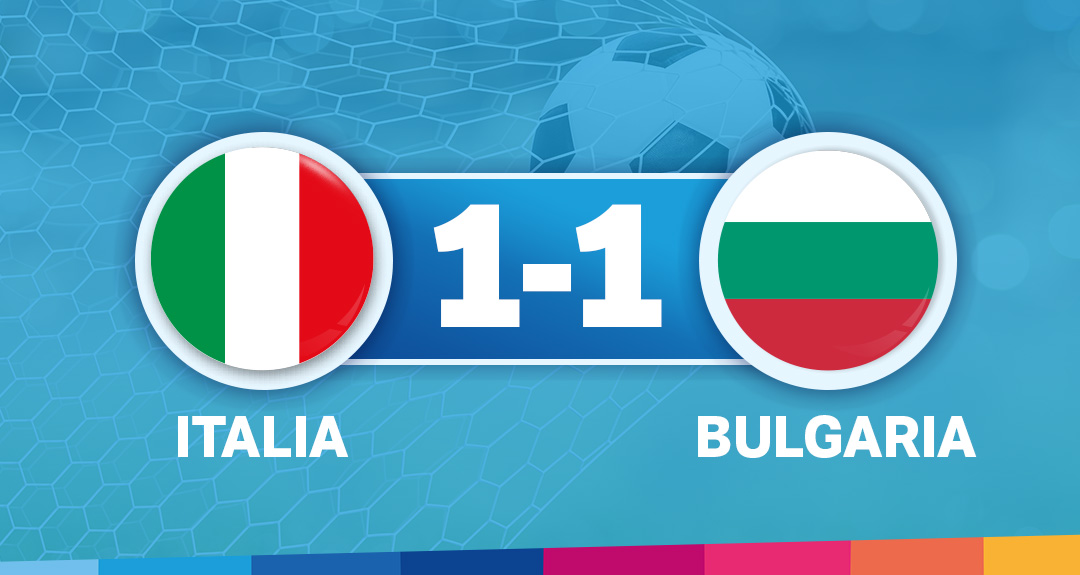 Gli azzurri dominano, ma non vincono