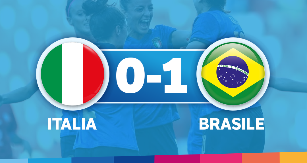 Azzurre ko di misura contro il Brasile